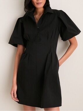 Tuckernuck Black Mini Delaney Dress NWT Large